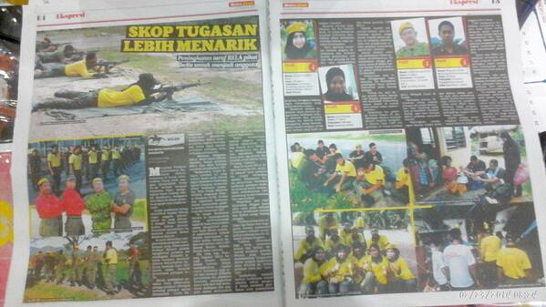RELAMelakatgh's tweet photo. RT @RELA_BB : Skop tugasan lebih menarik.... sasar golongan muda http://t.co/Kf6tJRwnI4