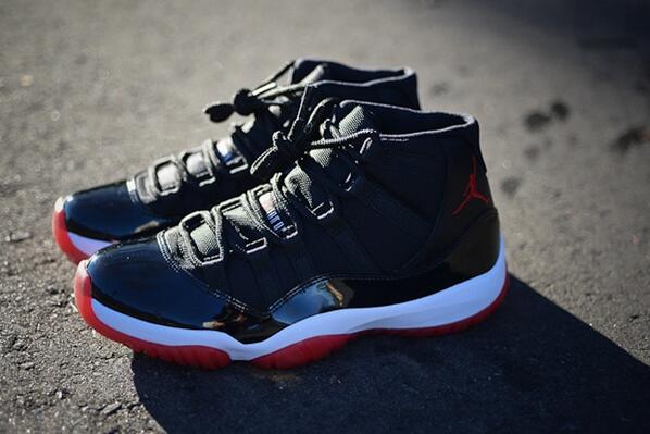NiceShoeGame's tweet photo. Bred 11 Jordan's #NiceShoeGame #Jordan #Jordan11 #Bred #Bred11 #Basketball #Sneaks #Kicks http://t.co/dvTIN45nD9