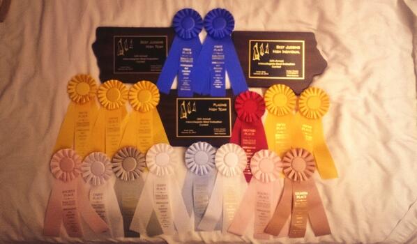 TheDocLocke's tweet photo. Missouri's hardware coming out of the contest this weekend! Good showing! #Mizzoumeat http://t.co/SRgdrWKQiV