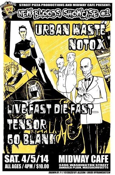 NotoxPunk's tweet image. URBAN WASTE | NOTOX | LIVE FAST DIE FAST | TENSOR | GO BLANK 4.5.14 |facebook.com/events/1443493…