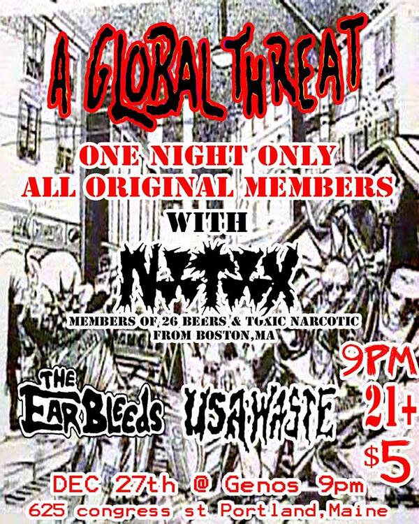 NotoxPunk's tweet image. NOTOX live - Portland, ME -12.27.13
  youtube.com/watch?v=74IWF7…