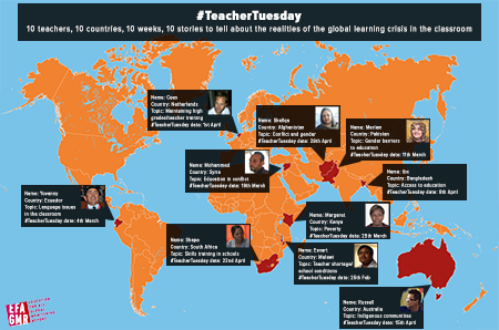 GEMReport's tweet photo. Starting in 2 days time #TeacherTuesday! Find out more and join the project: http://t.co/tvKdH26Ly6 http://t.co/c2bLsGiQ1B