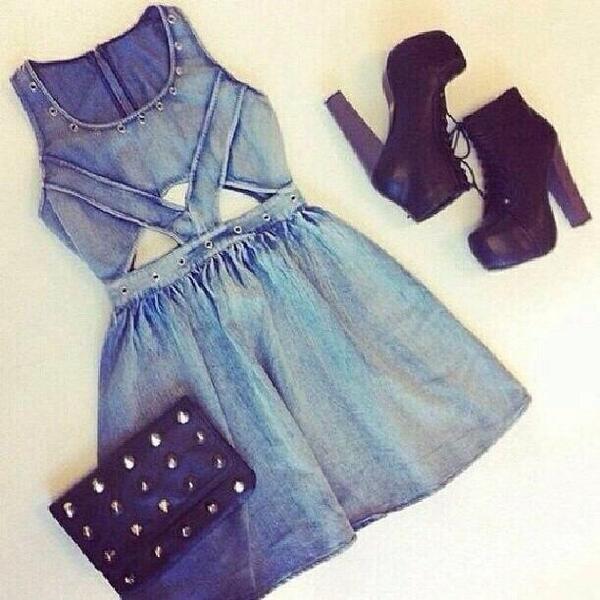 Fashion_code1's tweet photo. デニム生地のワンピ
かわいすぎる♡ https://t.co/I3Lq00NmhG