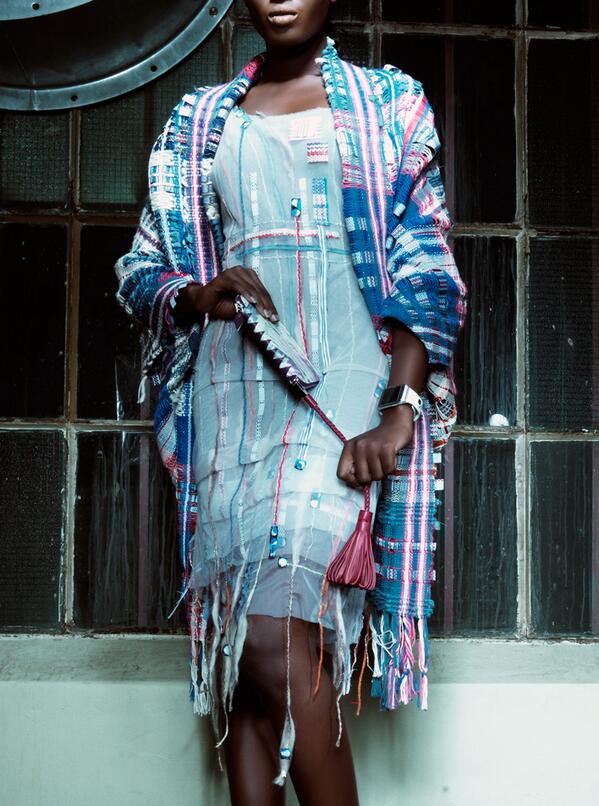 Good luck to Marianne Fassler & the Samsung #AmazeAfrica garment in Design Indaba's #MBOISA competition.