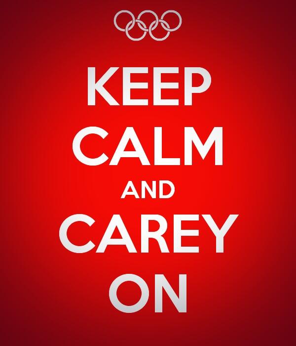 hockeynight's tweet photo. Okay Canada, keep calm and Carey on. #cbcolympics #CANvsSWE http://t.co/ULWrt6beVD