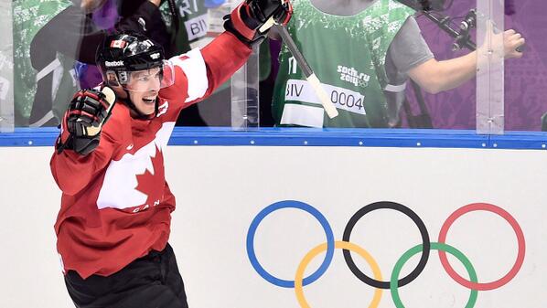 TeamCanada's tweet image. This guy has a habit of scoring big goals when we need it. ow.ly/tCUUw | #WeAreWinter