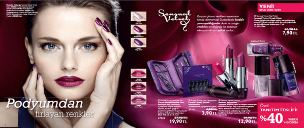 Podyumdan fırlayan renkler #Oriflame kataloğunda!  oriuyelik.net/oriflame/podyu…