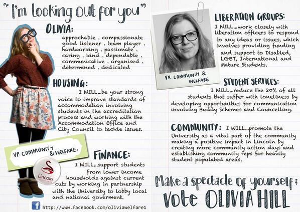 OliviaVPWelfare's tweet image. You may have heard me mention my manifesto on @BrayfordRadio here it is! #MakingASpectacle #VoteOliviaVPWelfare
