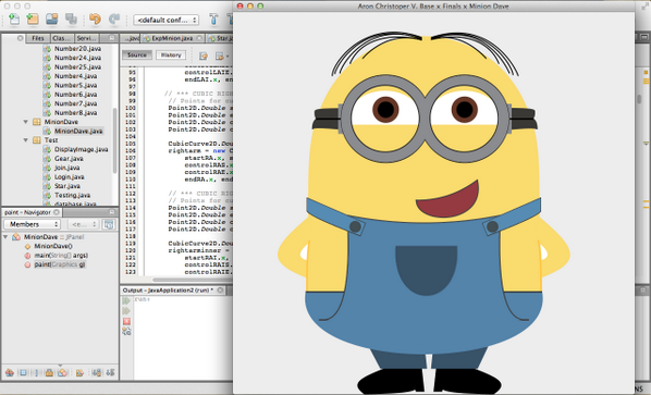 isntitARONic's tweet image. Almost there! :) #Java2D #GraphicsProgramming #Minions <3