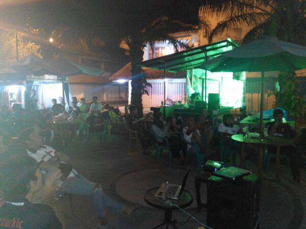 MIsezSidoarjo's tweet image. Suasana Nobar #SampdoriaMilan at @ciwalksidoarjo