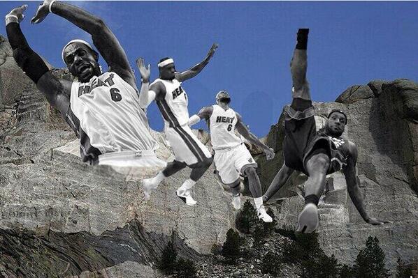 lebron james mount rushmore