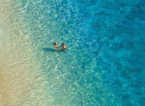 TheEarthPosts's tweet image. Cleopatra Island, Turkey