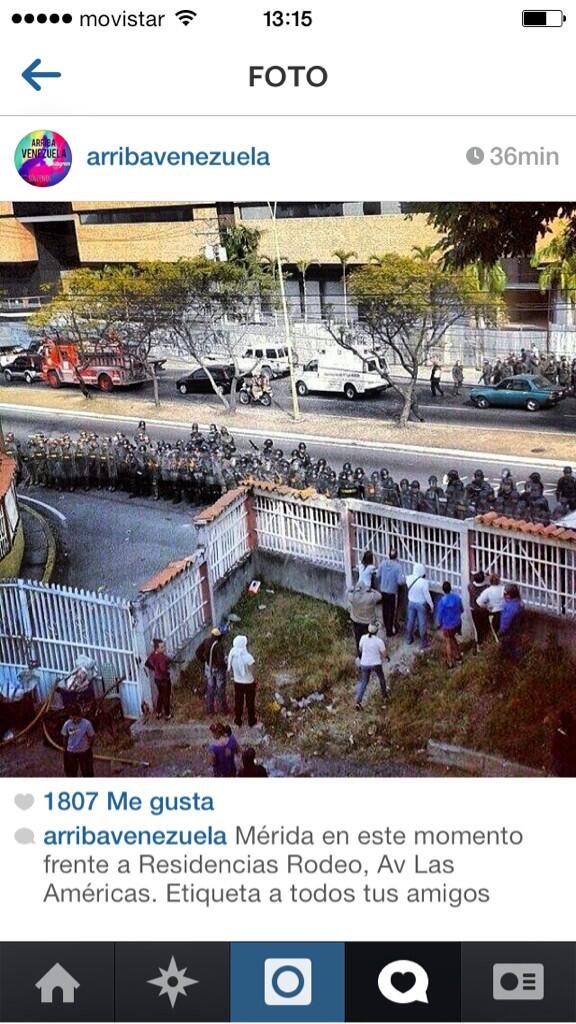 SpinozaNeo's tweet photo. #Merida #23F 12:45pm Av Las Américas http://t.co/7EwPN4s8Rw