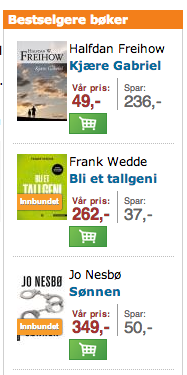 Kult å være foran Jo Nesbø som nr. 2 på bestselgerlisten 3 dager e.lansering  #BlietTallgeni  turl.no/rh7