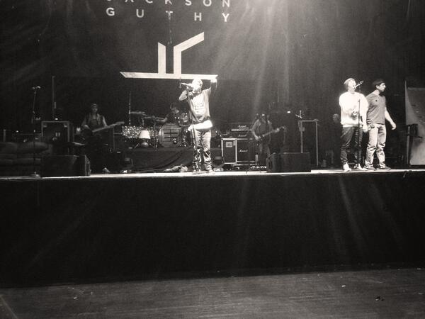 - Just sound checking at the House of Blues here in Boston! Love, Baby Keats.
