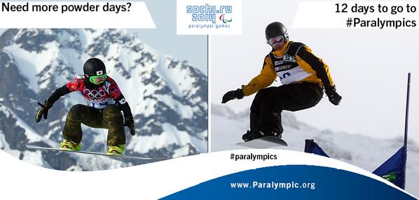 Paralympics's tweet photo. Thank you @Sochi2014 @Olympics! Just 12 days to wait til we get our next winter sport fix. #Paralympics 7-16 March http://t.co/I6Z2nCylZV