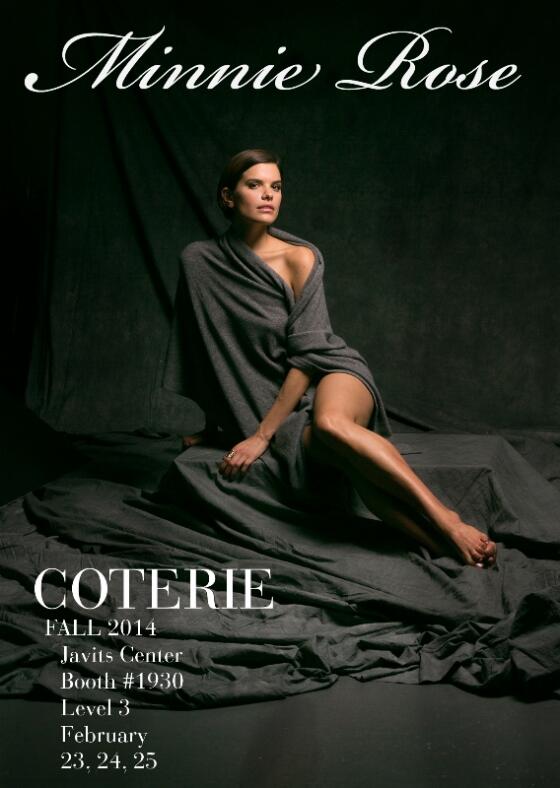 MinnieRoseNYC's tweet photo. Our #Fall2014Collection is making its debut at #Coterie today! Make sure to come by and see us at booth #1930 Level 3 http://t.co/dSP8B3VICl