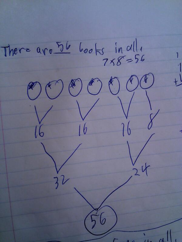 JillEvert66's tweet photo. Topping students can show their mathematicl thinking http://t.co/AA6isAHa1w