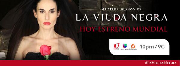 Univision's tweet image. Asesinó a todo el que le estorbó. Conoce la historia de Griselda Blanco HOY en el ESTRENO MUNDIAL de #LaViudaNegra
