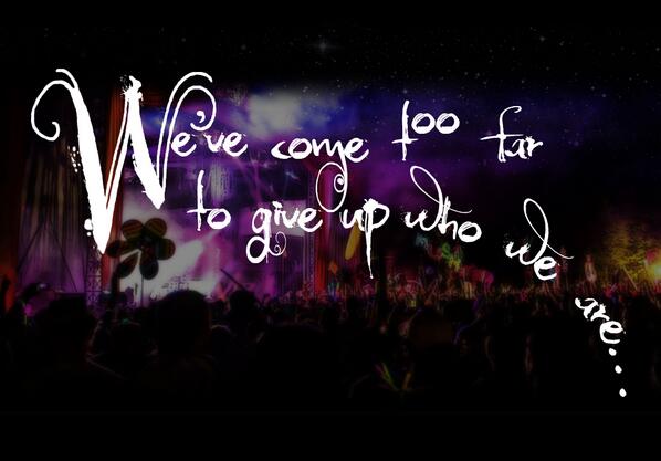 OneMoreFoot's tweet image. We've come to far to give up who we are