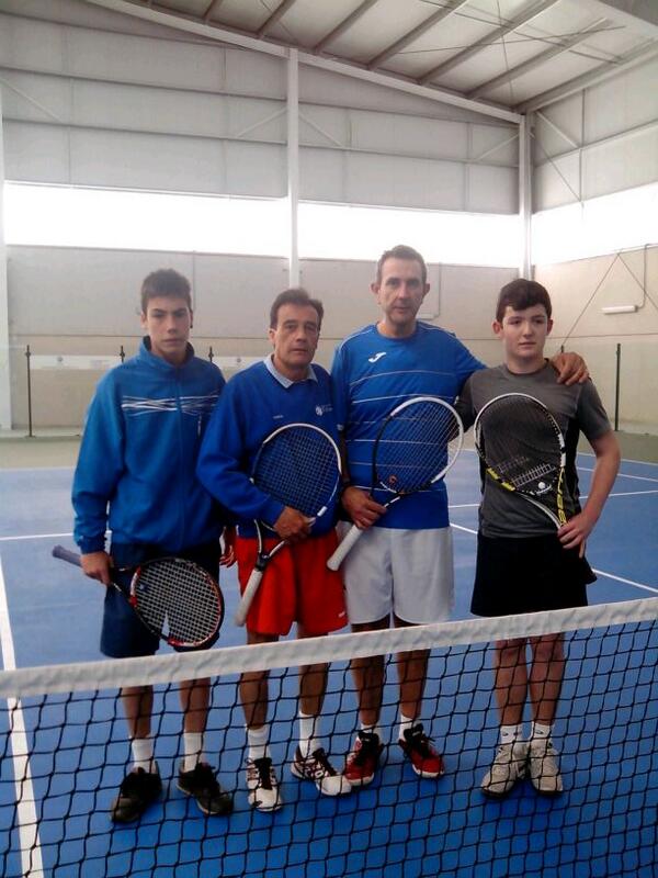 Pablo, Gerardo, Domingo y Pedro