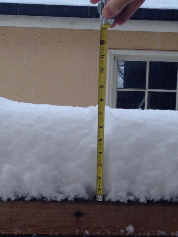 7" today.  Not bad!! <a href="/KING5Seattle/">KING 5 News</a> <a href="/bhamweatherBham/">Bellingham Weather</a>