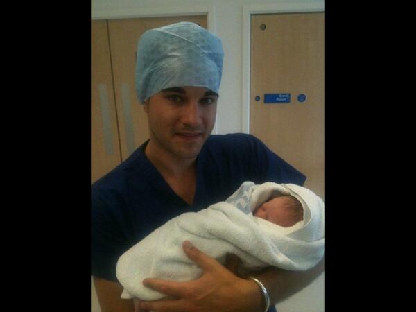 We r proud to announce baby boy Alfred John Taylor :)