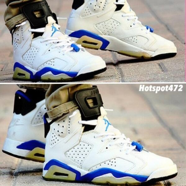 sports blue 6s