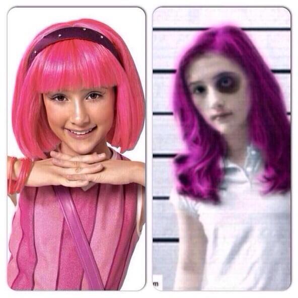 Girl Code On Twitter Stephanie From Lazy Town Was Arrested For 