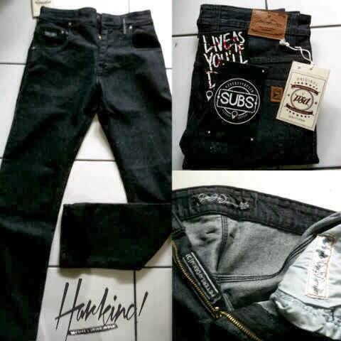 new arrival !!, jeans branded bahan stretch denim ! only 140k !!, GRAB IT FAST !!