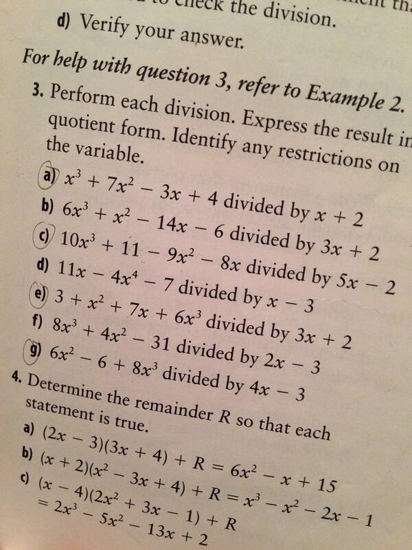 Kikikeka's tweet image. No 😒 #advancedfunctions #longdivision #notinthemood