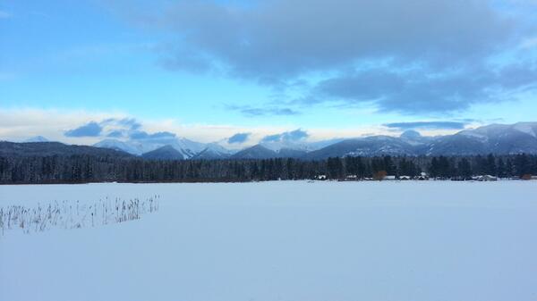 Whoa_Montana's tweet photo. Ice fishing failure but Seeley is still beautiful! #nofilter http://t.co/Gs6vhgFUf0