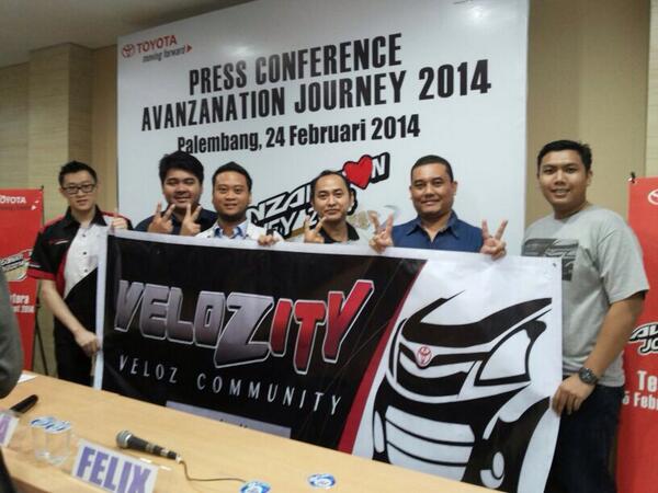 Press confrence #AvanaznationJourney bersama <a href="/Velozcommunity/">Veloz Community</a> di @TOYOTA_PLG <a href="/ToyotaID/">Toyota Indonesia</a>