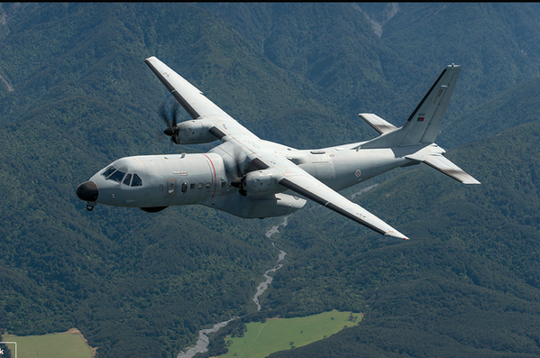 #C295 demo flights underway in New Zealand tks to support of Portugese Air Force. Pix flickr.com/photos/forcaae…