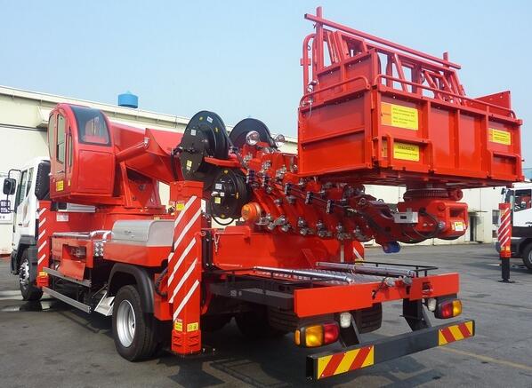 SKY 450. 45 METER AERIAL PLATFORM.