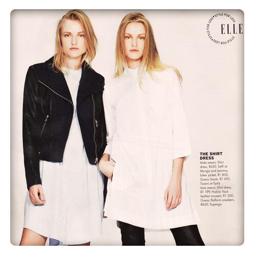 HabitsFashion's tweet photo. Love the way @nicolelee_n has styled our white overshirt in her "Style of Less" shoot in the latest @ELLEmagazineSA http://t.co/ZjaHTVKKBS