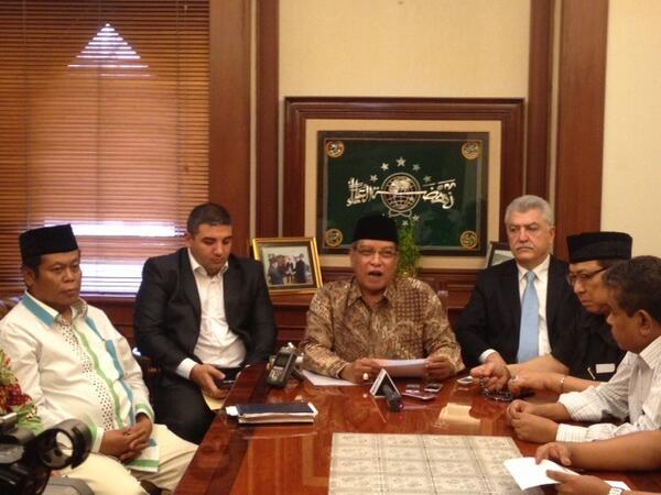 KH Said Aqil Siroj: Kami dukung trpenuhinya hak2 muslim Azerbaijan, terutama muslim di Karabakh yg kini menderita