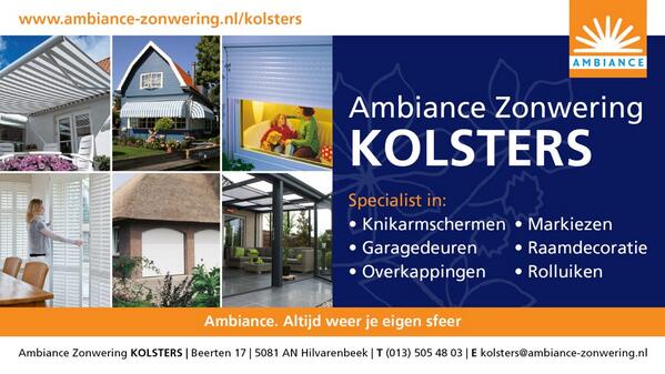 Lekker zonnetje ,kom maar op wij zijn er klaar voor. De bestellingen stromen binnen.