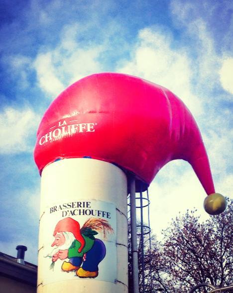Inflatable cap for #lachouffe x-treme.eu/brandpromotion…