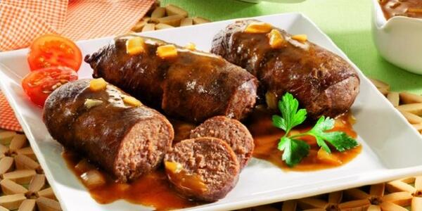 Food For Friends On Twitter Beef Roll rundervink W Cauliflower Cheese Sauce And Potatoes 