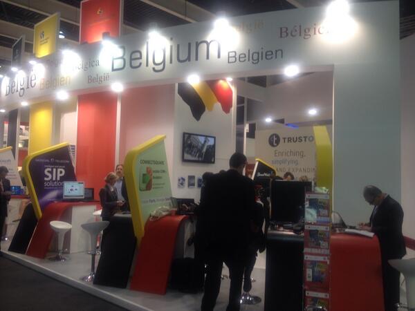 connexie's tweet photo. Mobile world congress in Barcelona en Connexie is erbij en we zijn niet de enige Belgen #MWC14 http://t.co/pRhsUm15Mr