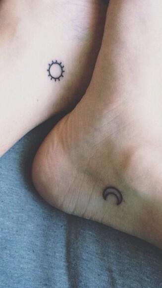 Amazing And Simple Sun Tattoo Design Ideas