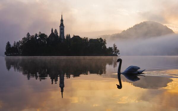 Photo of the day: Lake Bled, Slovenia. Read more here: bit.ly/171QNqZ
