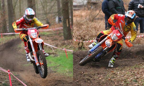 Well done #TomSagar and <a href="/bradfreeman12/">brad freeman old</a> first and second respectively at the #DissMCC! #KTM