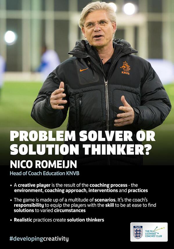 EnglandLearning's tweet image. .@FA Licensed Coaches: Coming up later today we have our new #coaching #LCCMasterclass from @KNVB on The Dutch Way