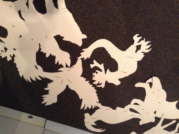 MiddleGalloway's tweet image. Unusual animals some deer with eagle talons, dolphin with wings... #gwayhe #gwayhespirit @gallowayschool