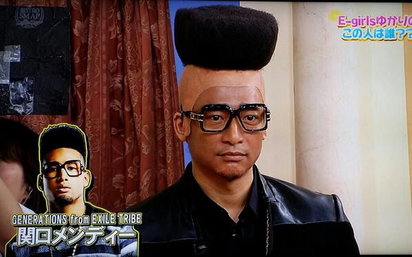 Dais 喰種 N 関口メンディー クソ笑ってしまったｗｗ 似てるけど頭盛り過ぎｗｗ Http T Co Pouxheflbn Twitter