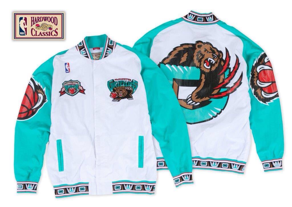 Mitchell & Ness Vancouver Grizzlies Men's Authentic Warm Up