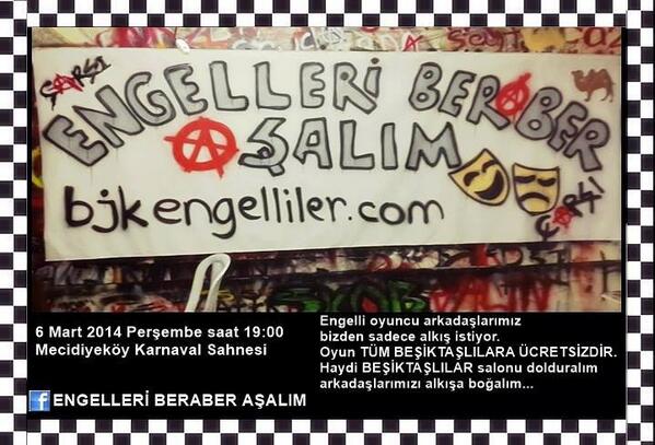 forzabesiktas's tweet photo. Engelleri Beraber Aşalım
"Dünya kolay sevgi sonsuz, gençlik güzel..." https://t.co/MZS9IdKn45 Paylaşır mısınız? http://t.co/Wftv8IESas