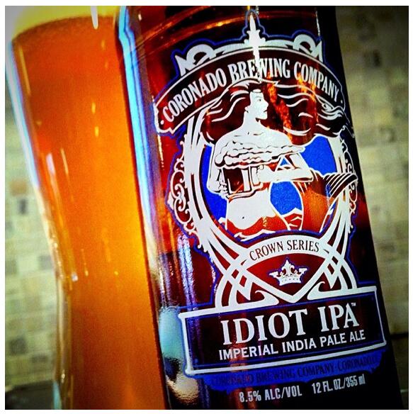 anconaswines's tweet image. I'm with stupid! @CoronadoBrewing Idiot IPA #smartbrew